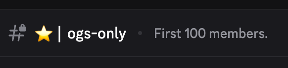 DROP WALLET BELOW if you want an invite to the cosmic love discord

first 100 receive OG role

I recommend having notis on 🔔