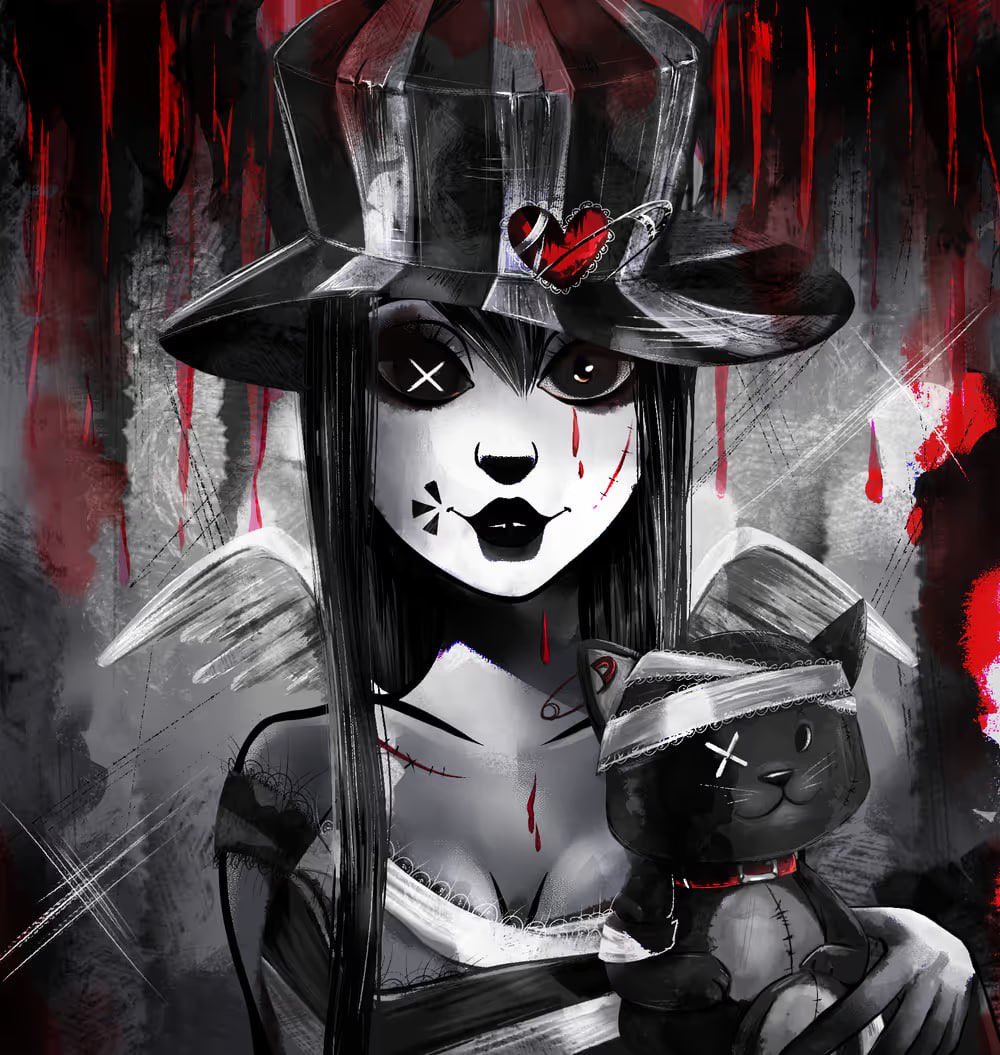 I just collected this amazing art from <a href="/Top_Mur_Meow/">Mur Meow</a> follow like share and buy if you can!🎨🖤

#NFTCollection #NFTartist #NFTshill