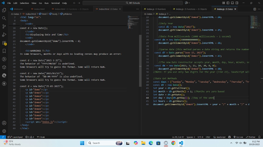 xavia_47's tweet image. While studying Dates in #JavaScript I realised that I didn't complete "Object" — I later completed it sha
And hopefully, I'll start Arrays tomorrow 
Day 17 of my #100daysofcodingchallenge