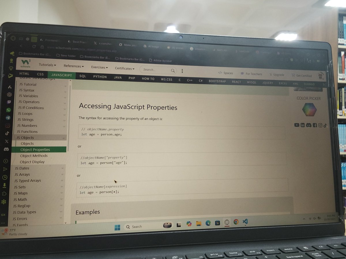 xavia_47's tweet image. While studying Dates in #JavaScript I realised that I didn't complete "Object" — I later completed it sha
And hopefully, I'll start Arrays tomorrow 
Day 17 of my #100daysofcodingchallenge