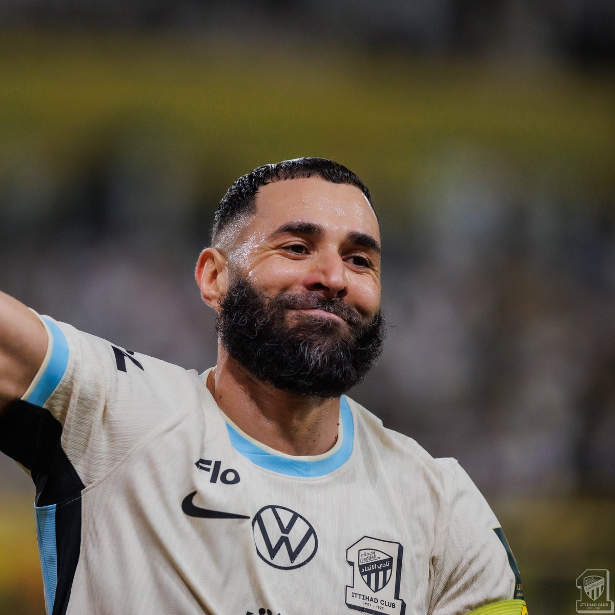 ittihad_en's tweet photo. There’s a reason behind that smile ☝️😁
#Alittihad_Alnassr https://t.co/2KzZ8cosRD