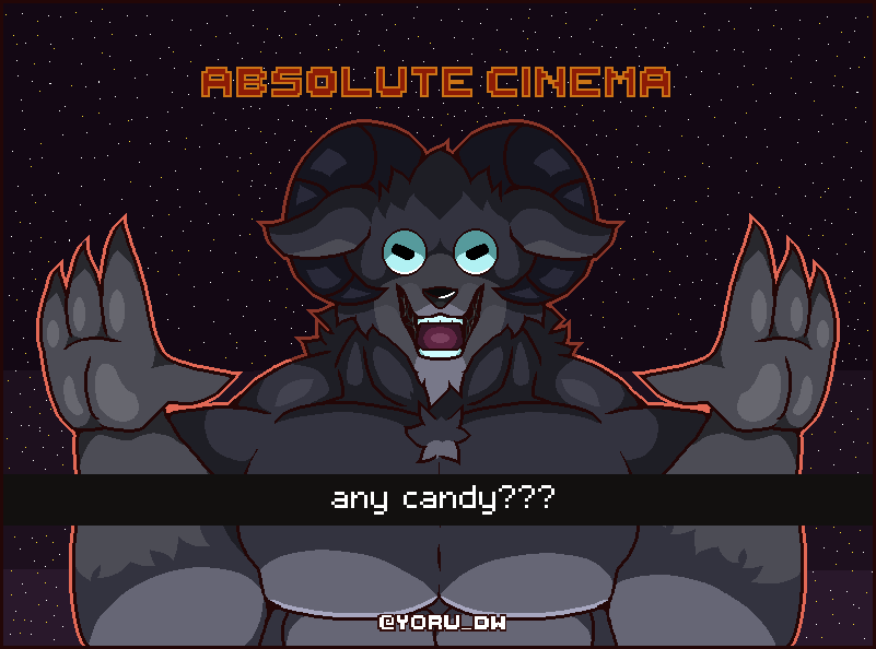 yoru_DW's tweet photo. [Furlloween 2/4]
Any candy for this good boy? ;3

#furry #roblox #pixelart #Halloween2025 https://t.co/AenJw8ds1q