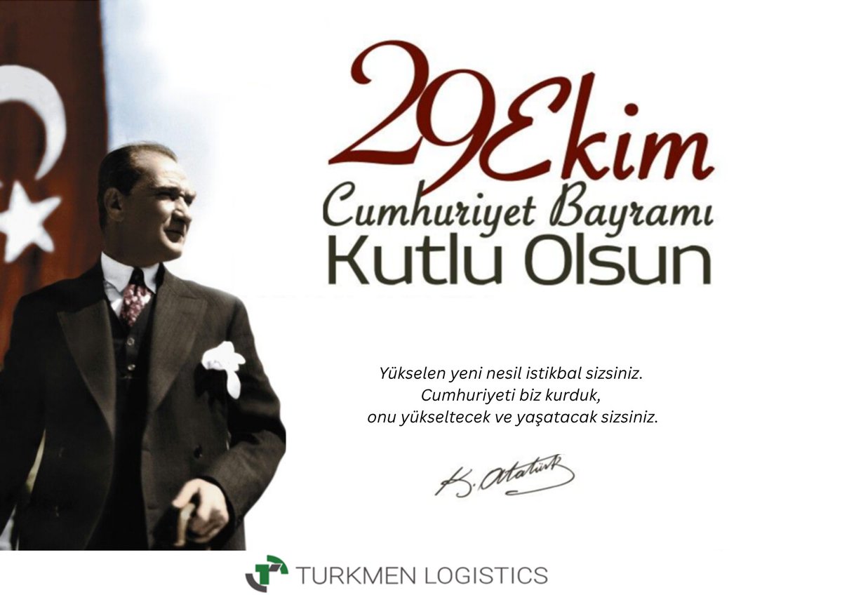 TurkmenLog's tweet image. Cumhuriyetimizin 102. Yılı Kutlu Olsun!
