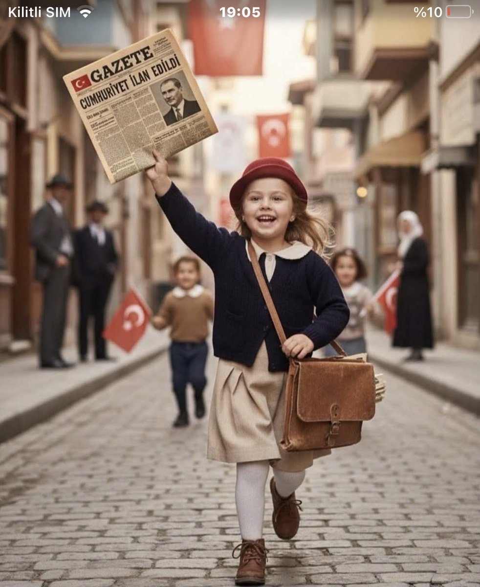 Yutkunarak MUSTAFA KEMAL ATATÜRK demeyeceksiniz. Yutkunarak CUMHURİYET demeyeceksiniz.Çocuklar gibi avazınız çıktığı kadar yaşasın MK ATATÜRK, yaşasın CUMHURİYET diyeceksiniz🇹🇷                                                        Cumhuriyetimizin 102.yılını gururla kutluyoruz🇹🇷