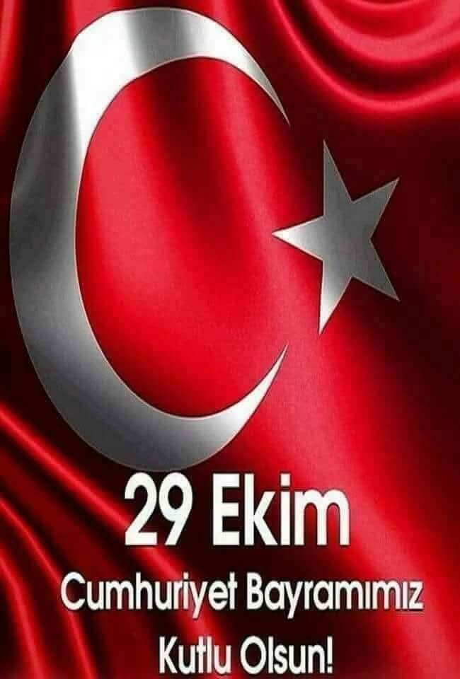 Cumhuriyetin manâ ve ehemmiyetini idrak eden herkesin bayramı kutlu olsun

🇹🇷🇹🇷 “Bir ulusun onuru, namusu ve insanlığı iki şeye bağlıdır; Özgürlük ve Bağımsızlık.”🇹🇷🇹🇷

🇹🇷 Gazi Mustafa Kemal Atatürk..🇹🇷

CUMHURİYET BAYRAMIMIZ KUTLU OLSUN🇹🇷🇹🇷🫶🌹 🌹 🌹 🌹