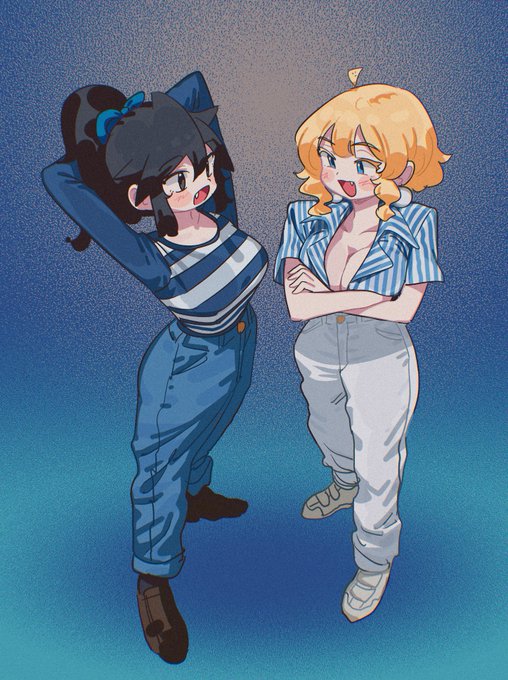 Drawing some retro outfits