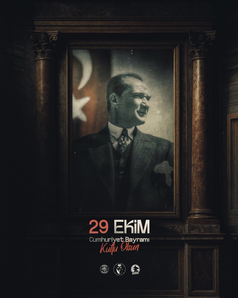 bushidowildcats's tweet image. Cumhuriyet&apos;i &quot;O&quot; kurdu, bizler yücelteceğiz! 

Memleketimizin her karış toprağında emeği olan, muasır medeniyetler seviyesinin üstüne çıkartmak için canla başla çalışan hepimizin bu büyük bayramı Kutlu Olsun!

Başta Ulu Gazi Mustafa Kemal ATATÜRK olmak üzere, silah arkadaşlarını,…
