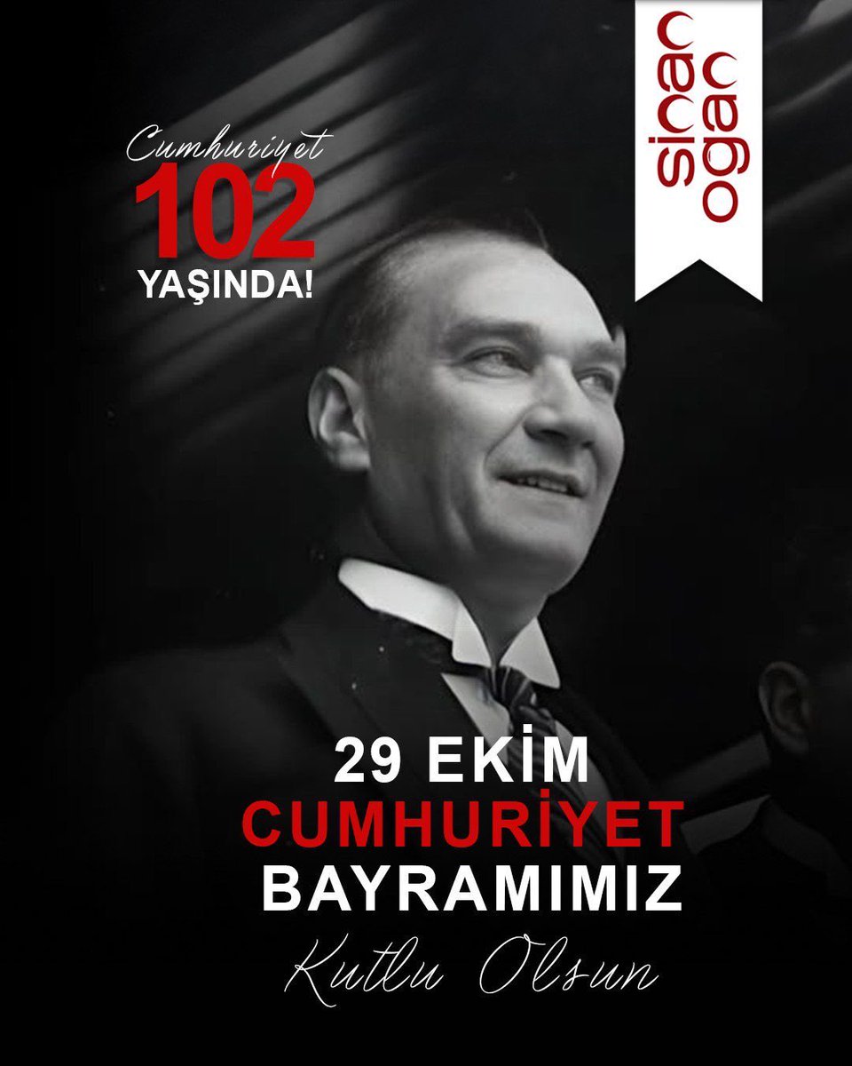 Cumhuriyet, Türk milletinin bağımsızlık onurunun ve egemenlik iradesinin en yüce ifadesidir.
#29Ekim sadece bir tarih değil; millet olmanın, çağdaşlaşmanın ve birliğin sembolüdür.
Gazi Mustafa Kemal Atatürk ve silah arkadaşlarını rahmet ve minnetle anıyorum.
29 Ekim