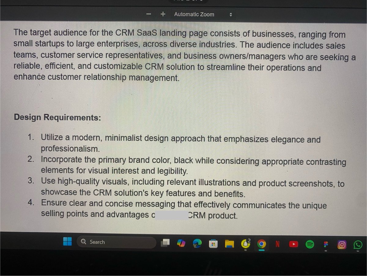 adewunmi_gift's tweet image. My 100 Days of Ui/Ux 🙏🏼
Day 28 
Decided to build my first landing page 🙂‍↕️🫠
Finally understanding the step-by-step process in starting a design and putting it into practice.
Can&apos;t wait to see how it goes 😩
#100DaysOfDesign #UIUXDesign