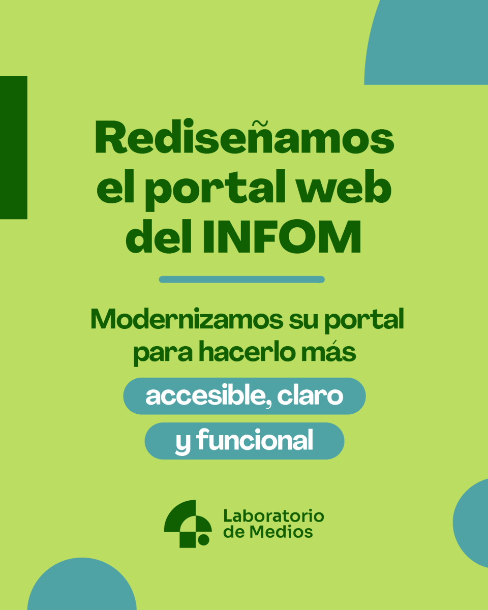 labmediosgt's tweet photo. 🖥️ El @infom_guatemala tiene nuevo sitio web, rediseñado por @labmediosgt para ser más claro, funcional y accesible.
Conoce el antes y después y visita: https://t.co/mdejAOwyuZ
Escribe a📩 info@labmedios.com si quieres transformar el tuyo.
#RediseñoWeb #INFOM #LabdeMedios https://t.co/miXpwnS7Q0