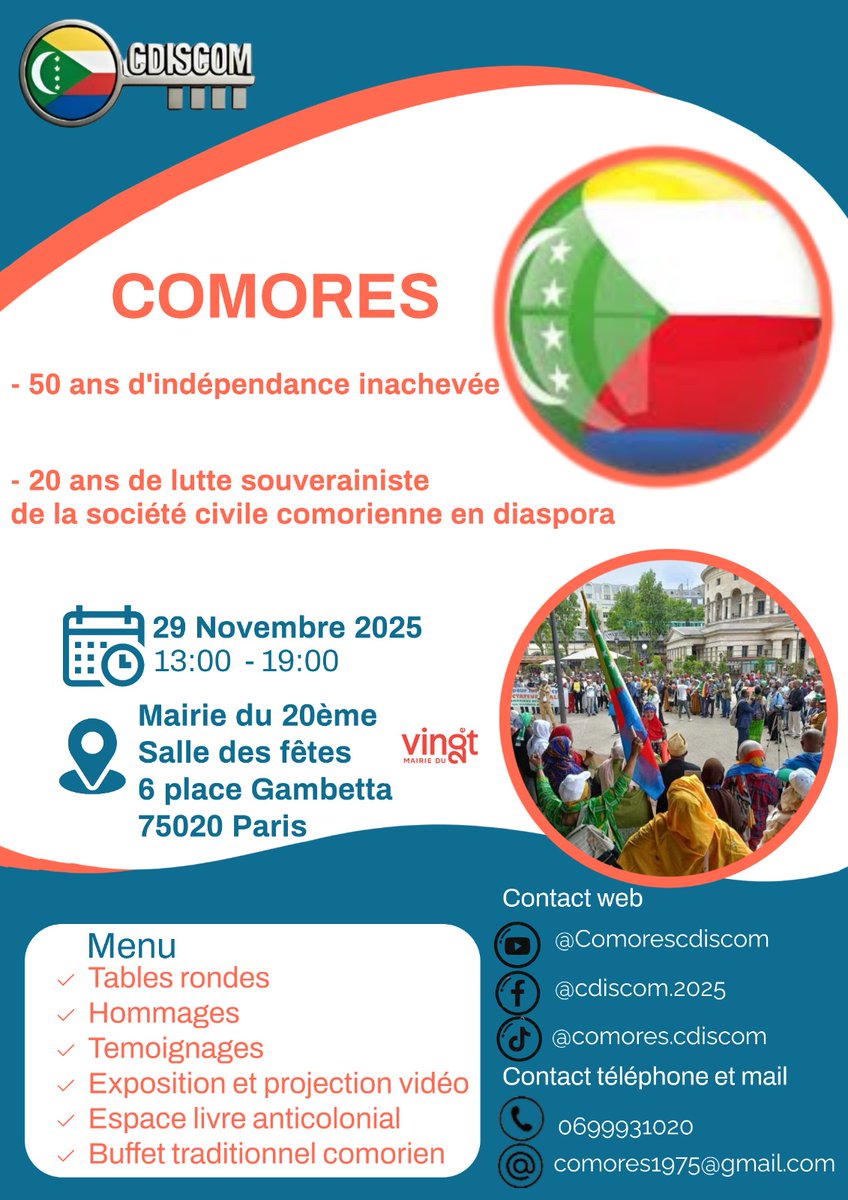 FCdiscom's tweet photo. @FCdiscom @fedcomfootball @comoresinfos @mym_comores @mayottela1ere @ONU_Comores @ElSoeuf @elbadaouisoeuf @aminabacar2022 @saidahamada @saidabdillah @comoresalternat @PNUD_Comores https://t.co/jmp8oTQKXj