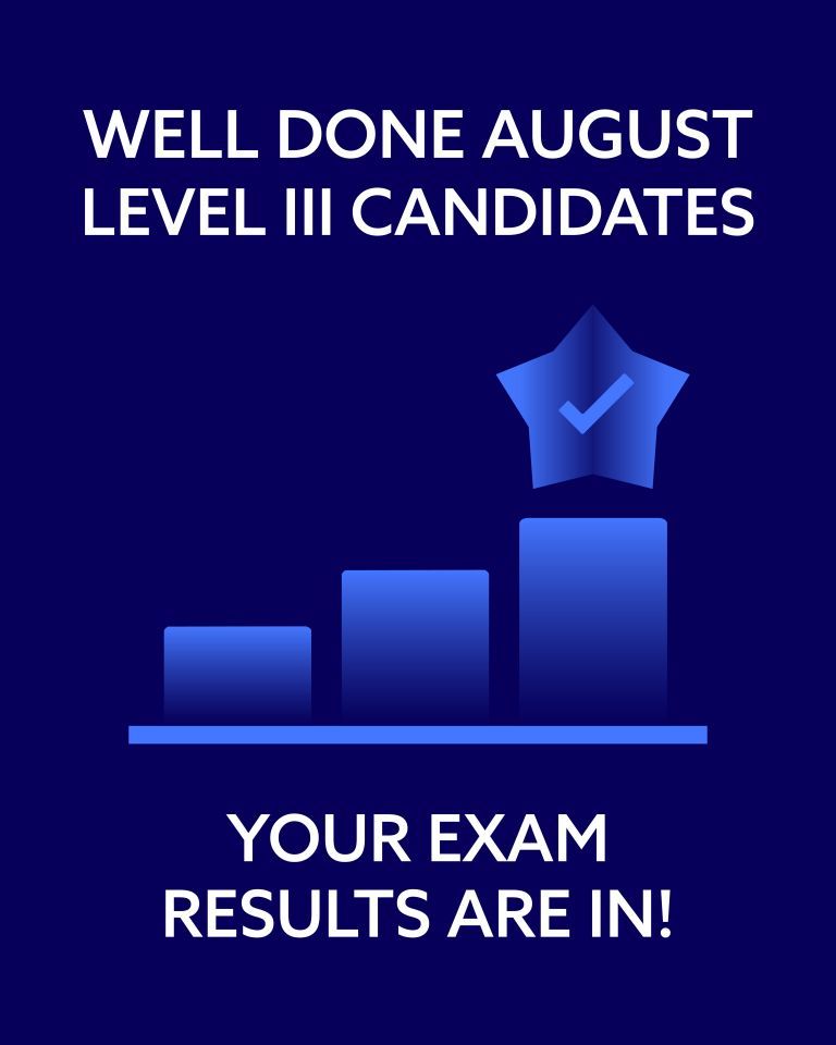 hartfordcfa's tweet image. 🎉 🙌 Congratulations to all August 2025 Level III candidates, your exam results are here! Reaching this point in your #CFAProgram journey is a significant achievement. 

#CFAInstitute #CFAProgram #CFALevelII #CFACharterholders #FinancialProfessionals #CFAHartford #CFAExams