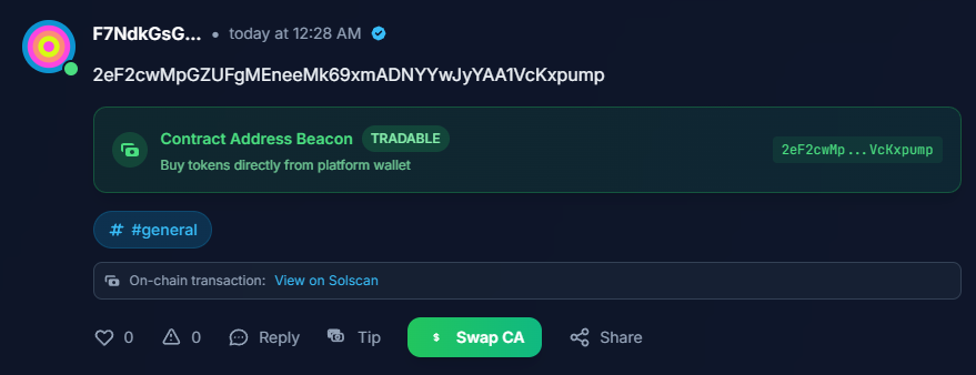 Trench Beacon tweet media