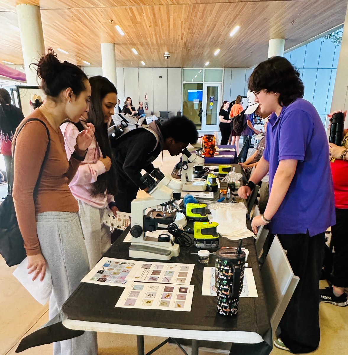 govista's tweet image. Science, smiles, and autumn vibes at the NVC SciTober Fair! 🍂🔬 #FallFun #ScienceFair