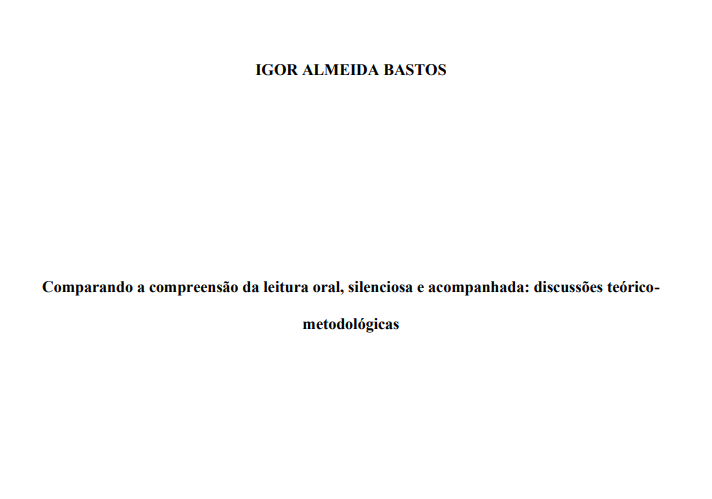 igormaneiro_'s tweet photo. Compreensão: leitura oral, vs silenciosa vs acompanhada (ouvir outra pessoa ler enquanto acompanha) https://t.co/SxY3sZDudG