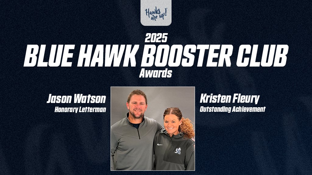 🏆| Fleury, Watson set to receive 2025 Blue Hawk Booster Club honors

🔗: dsubluehawks.com/news/2025/10/2…

#HawksAreUp