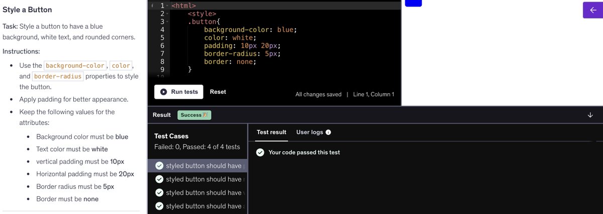 shashi_bk_23's tweet image. 🗓️ Day 17 of my 25-Day Web Dev Challenge! 🚀
Today, I practiced CSS Styling Fundamentals — learning how simple properties can transform a webpage’s look and feel.
#WebDevelopment #CSS #FrontendDevelopment #MasterjiApp #25DaysChallenge #LearningJourney
