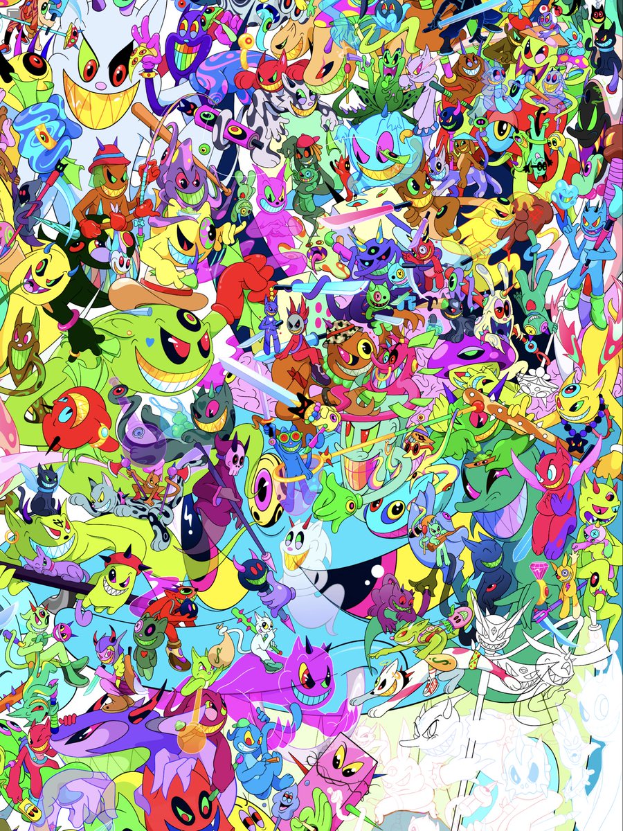 I know recently my Pokémon posts have been getting a lot of love &amp; I truly appreciate that community so much! If you’ve recently come across my page, first &amp; foremost I am an artist. I know my art can’t compete with the relevance of Pokémon but if you do see this and appreciate