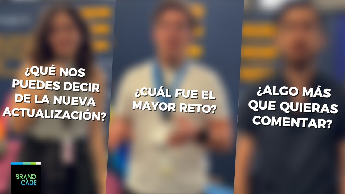 BrandcadeKO's tweet image. ¡Descubre lo nuevo de Brandcade en Roblox! 🌟 Estética renovada, movimientos fluidos y una experiencia inmersiva te esperan. ¿Ya jugaste? Cuéntanos abajo. 🎮 #Brandcade #RobloxAdventures #roblox
Te invito a saber más de la entrevista en: instagram.com/reel/DQW-Ykakn…