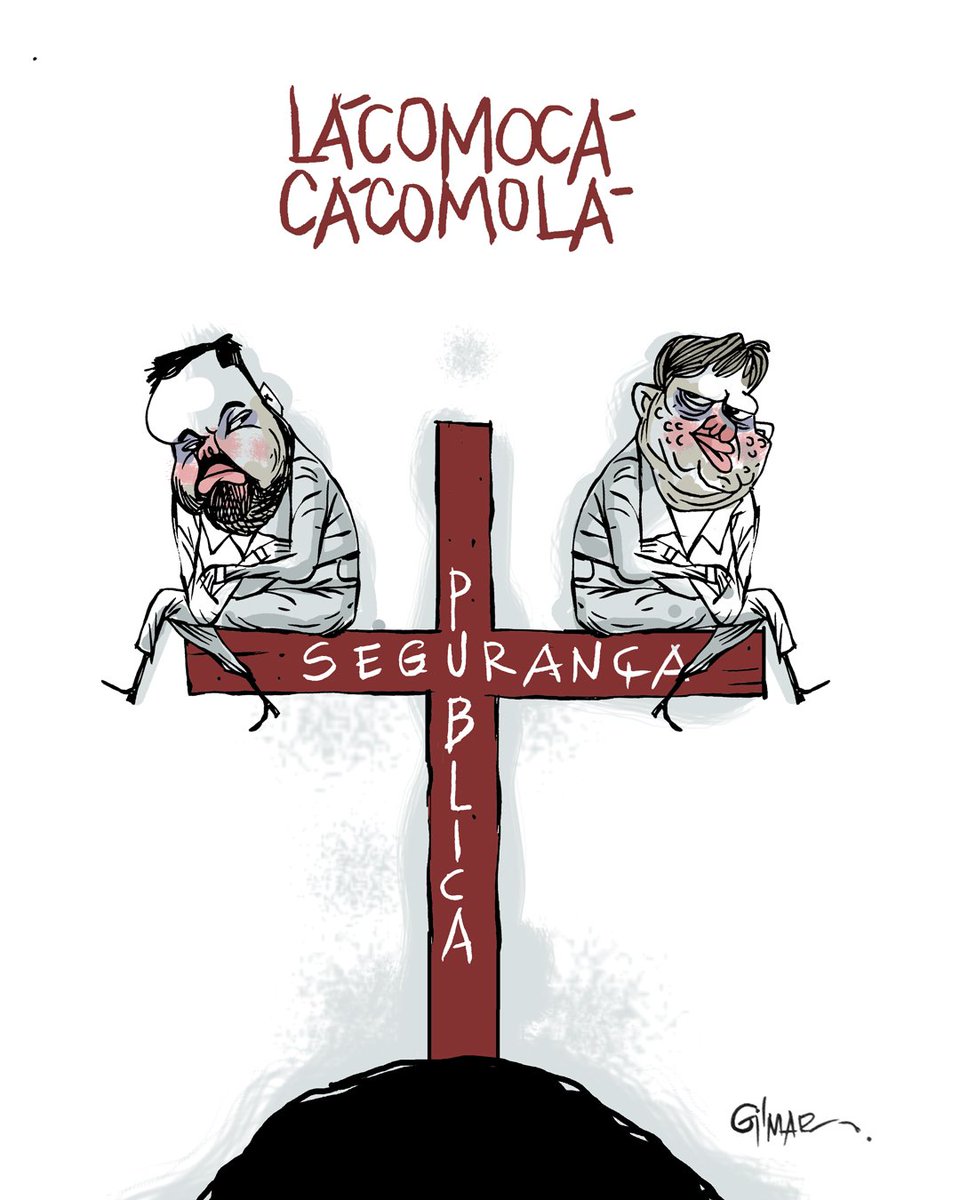 E assim, a incompetência bolsonarista segue firme e forte repassando a responsabilidade.
Esses dois, aliás, quanta coisa em comum, há de se dizer...
.
CV e PCC e os incompetentes Tarcísio e Castro