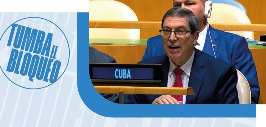 La respuesta de Bruno no se hizo esperar ante la intervención de Estados Unidos. 👇

" El representante EEUU no solo miente... sino que se expresa de manera prepotente y grosera vs la dignidad de esta Asamblea.."

‼️La #VerdadDeCuba se defiende‼️

#TumbaElBloqueo
#DefendiendoCuba