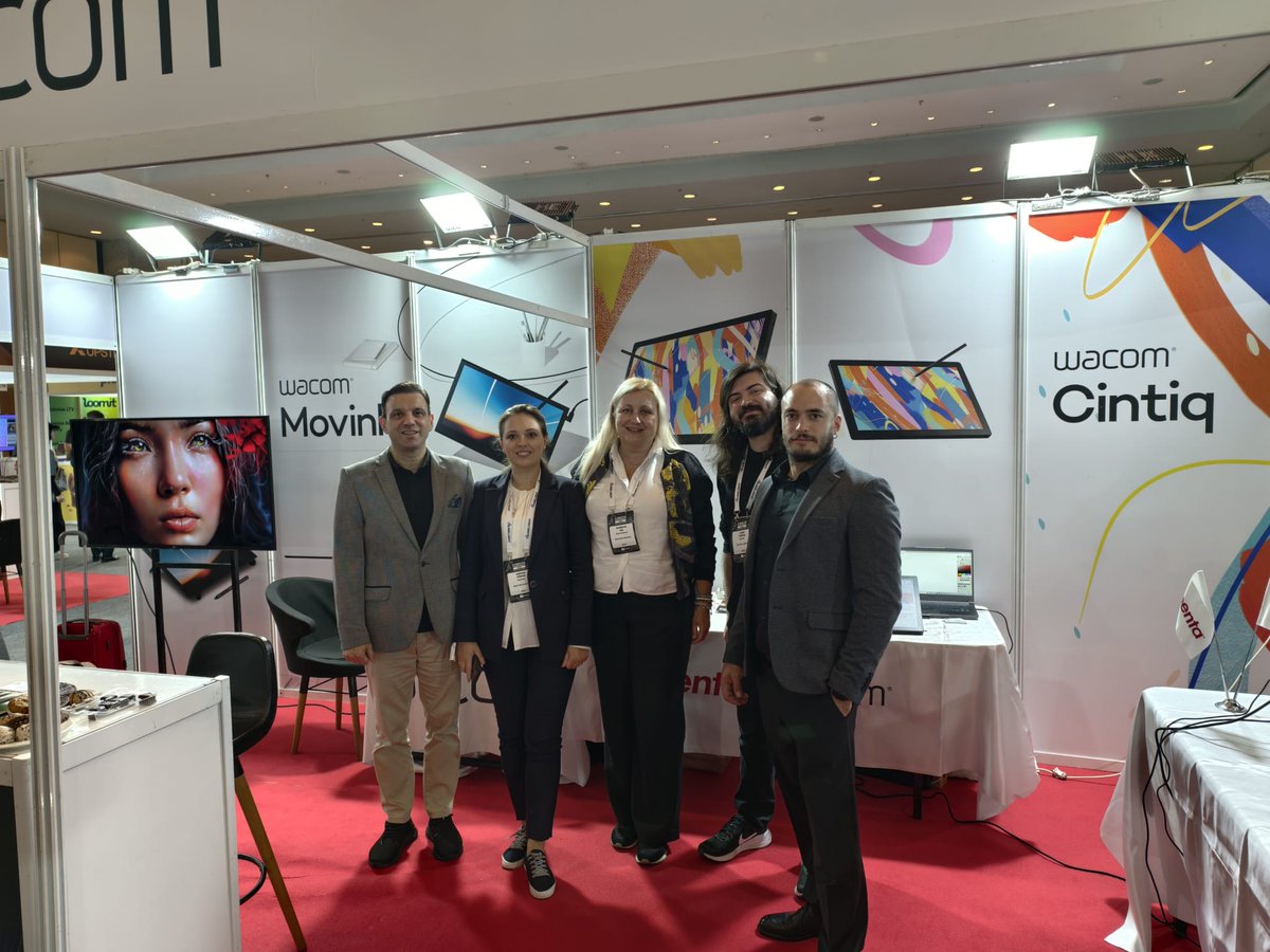 I had the pleasure of collaborating with Wacom at Mobidictum Conference 2025, creating live illustrations with their latest pen displays. It was such an inspiring experience full of creativity, art, and amazing people. Huge thanks to the Wacom team! ❤️#wacom #mobidictum