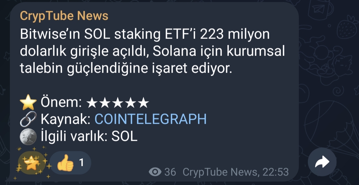 CryptogramTR's tweet image. Haberin önem derecesini, haberdeki ilgili coini ve kaynağını da belirtiyor. Aslında bu sistemi kendi News-Trading botumuz için geliştirmiştik ama public kullanıma açmaya karar verdik. Bedava kaynak, amme hizmeti. Güle güle kullanın :)