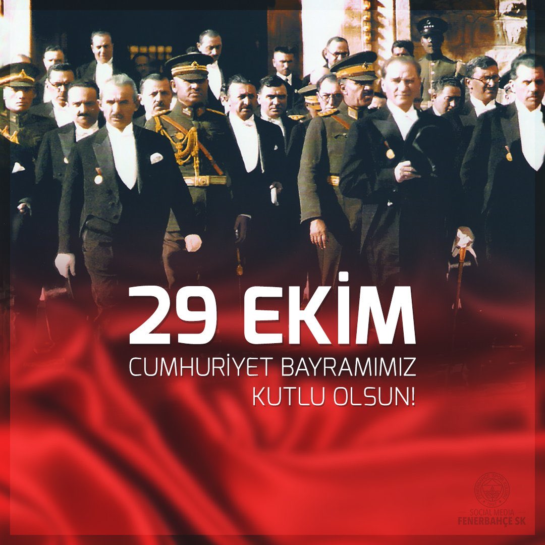 #29ekim Cumhuriyet Bayramımız kutlu olsun .