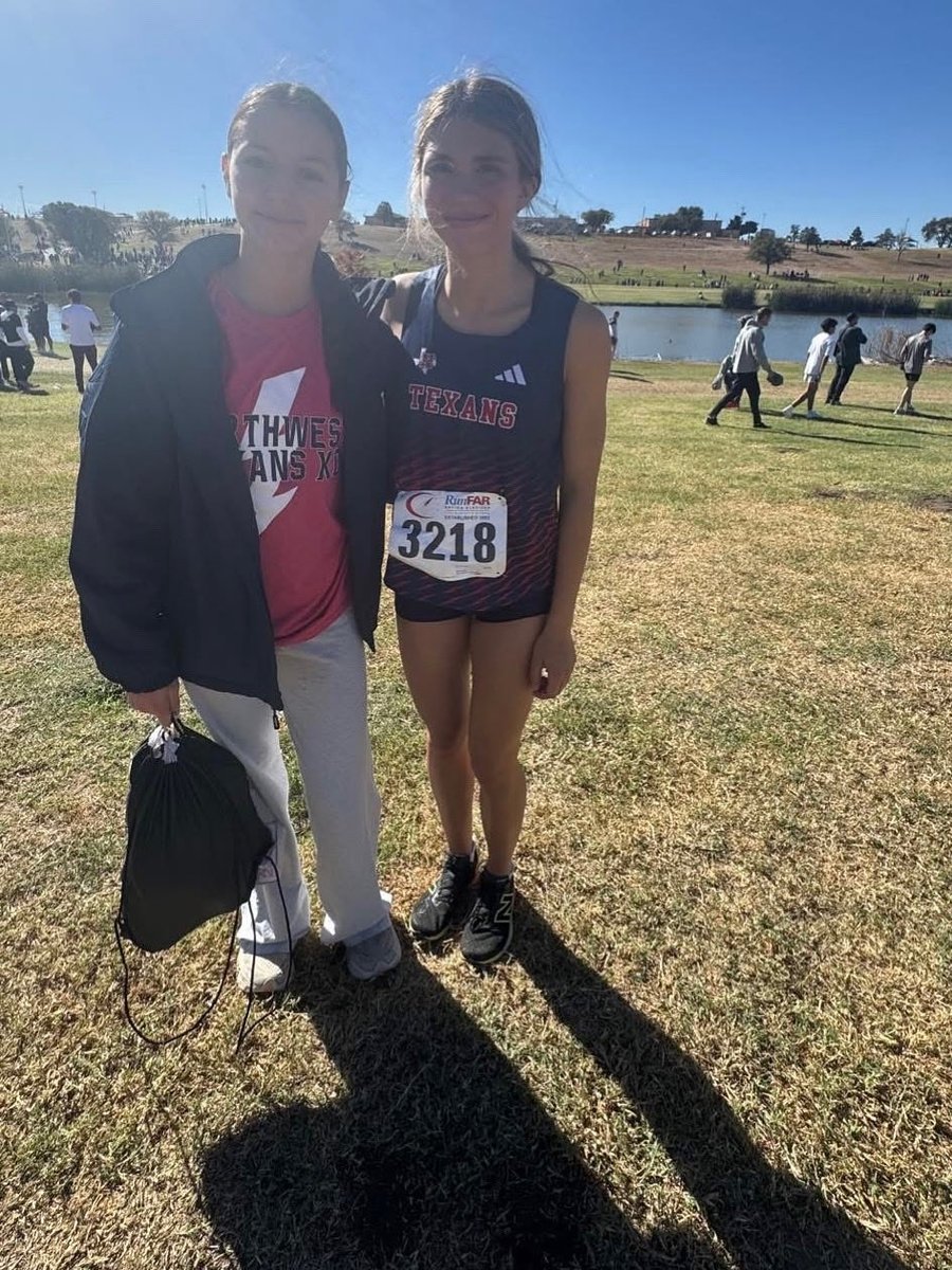 NHSTexans's tweet photo. Shout out to Zoe B. for placing 36th out of 178 athletes at Cross Country Regionals in Lubbock!🏃🏼‍♀️‍➡️ She broke school records and had an incredible season! We can’t wait to see what you will achieve next year! #Flagship #NextEpisode https://t.co/2MVosOLdi0