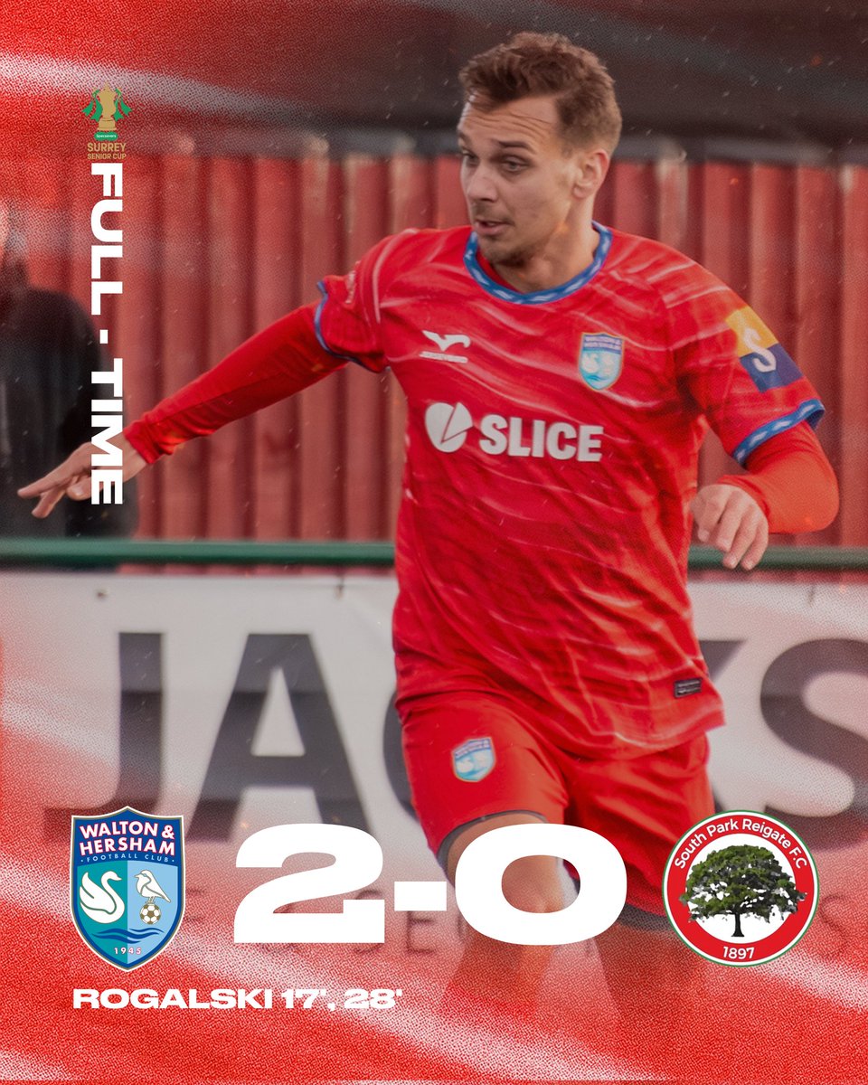 A controlled performance in the Surrey Senior Cup sets up a second round tie with AFC Whyteleafe 👊