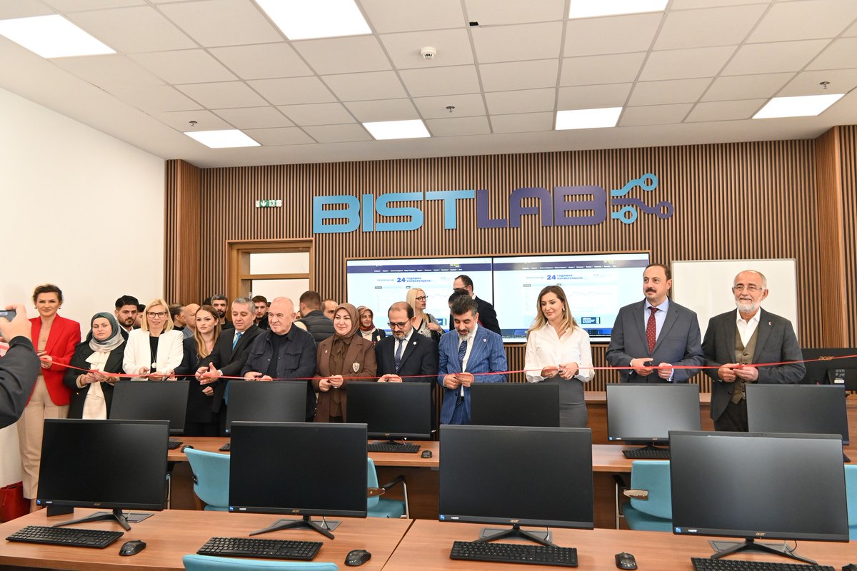ibuskopje's tweet photo. IBU officially inaugurated BISTLAB | Balkan Economy and Finance Laboratory within the Faculty of Economics and Administrative Sciences, established in cooperation with @BorsaIstanbulEN, marking Borsa İstanbul’s first investment abroad.
https://t.co/TjGv0cR4Lt
#IBU #BISTLAB #BorsaIstanbul #Economy #Finance #Education #Innovation