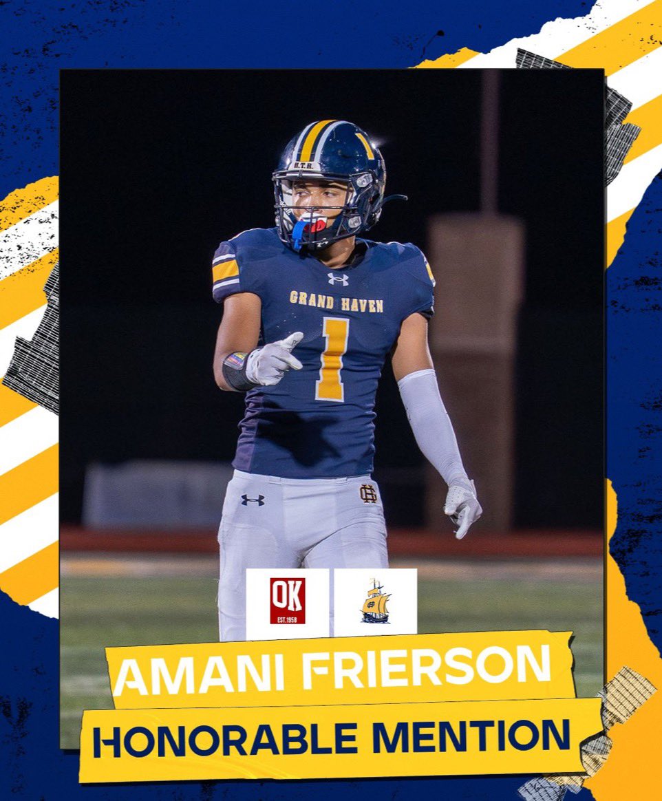 FriersonAmani's tweet image. Extremely blessed to have been named honorable mention “OK-Red all conference”
Thanks to my coaches and teammates.
@AllenTrieu @coachbieds @CoachCarsonWR