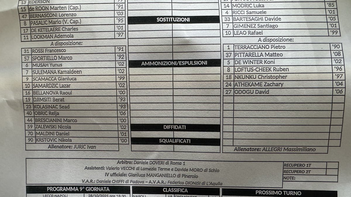 Più di questo, con questi, cosa può fare?

#AtalantaMilan