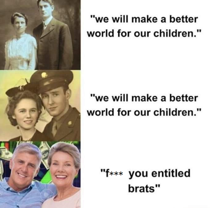 MrFeduppp's tweet image. Boomers will go down as the the worst generation of humans to ever exist.