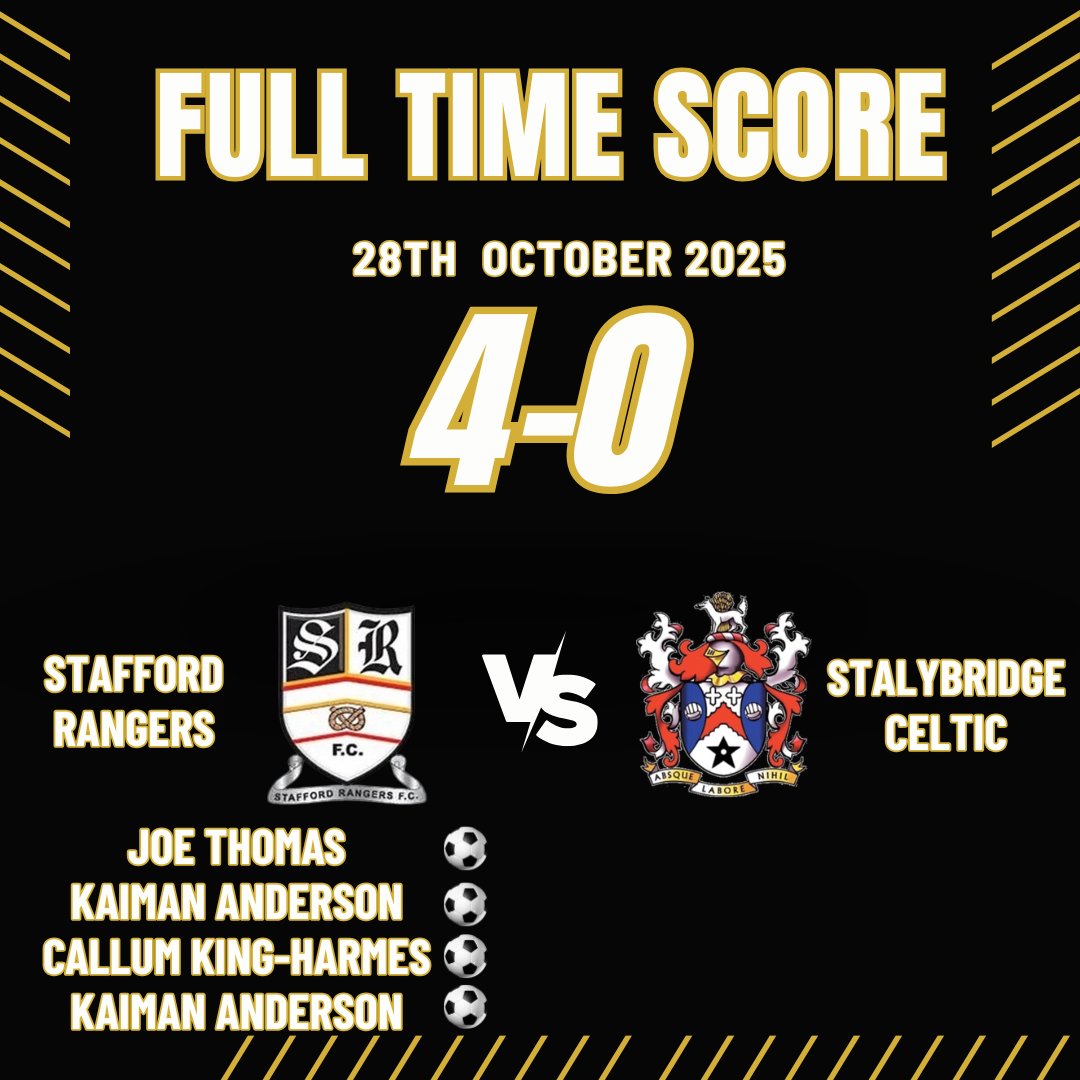 Stafford Rangers FC tweet media