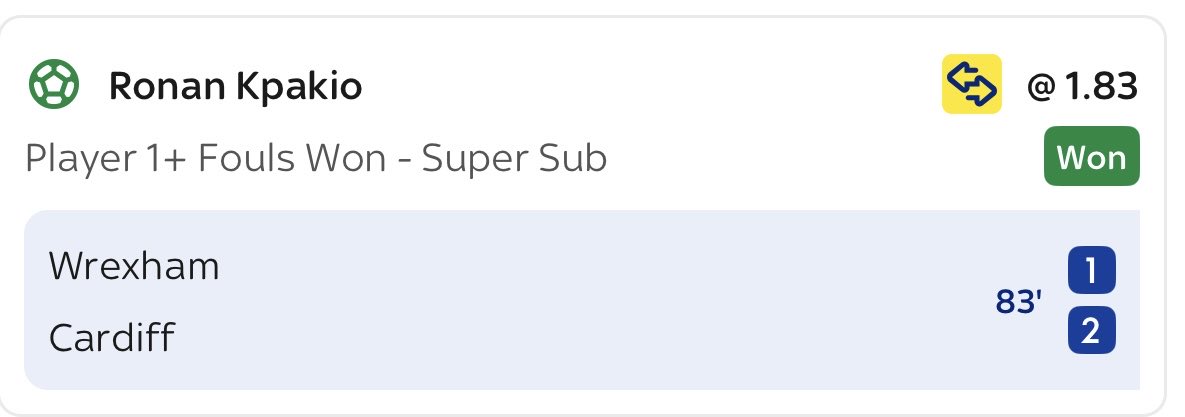 Better late than never. Closed at 1.5📉

Nice to grab a win to start the page