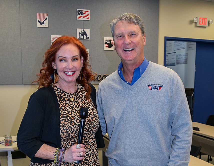 TechForTroopsVA's tweet image. Exciting things are happening! A behind-the-scenes moment with Channel 8’s @MChaseRadio as we share what’s ahead for Tech For Troops and Poplar Springs Hospital.
More to come soon!
#TechForTroops #PoplarSpringsHospital #StayTuned