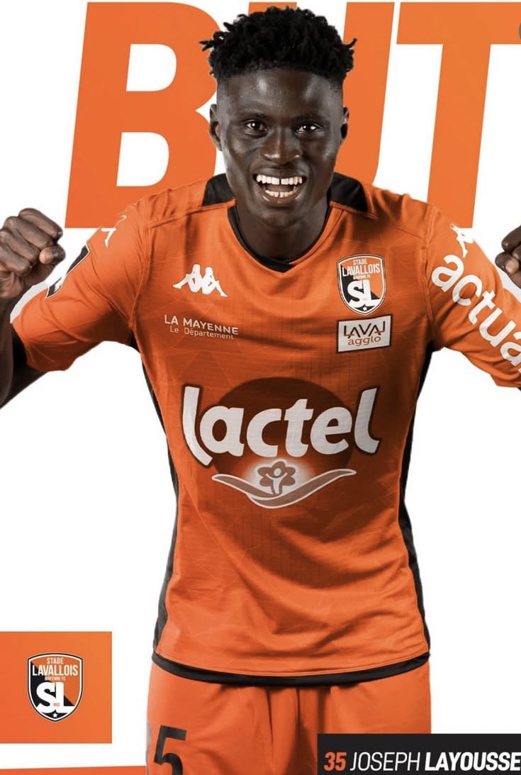 Match360TV's tweet photo. 🔥 ⚽ BUT POUR JOSEPH LAYOUSSE SAMB 🇸🇳 !
Il ouvre son compteur avec Laval et arrache le nul 1-1 à domicile face au Mans ! 💪
#Ligue2 #Laval #StadeLaval #JosephSamb #Football #BKTLigue https://t.co/3D4tsJmWf1