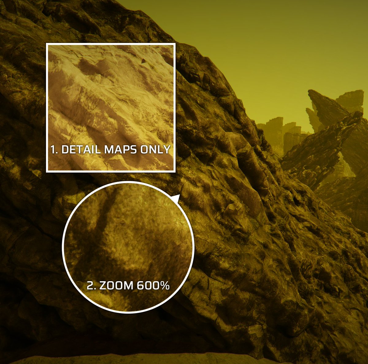nxrighthere's tweet photo. A custom detail map shader for #WickedEngine. Perfect for open-world games, preserving high texture detail on large-scale geometry. #gamedev https://t.co/0QEEbIHwd5