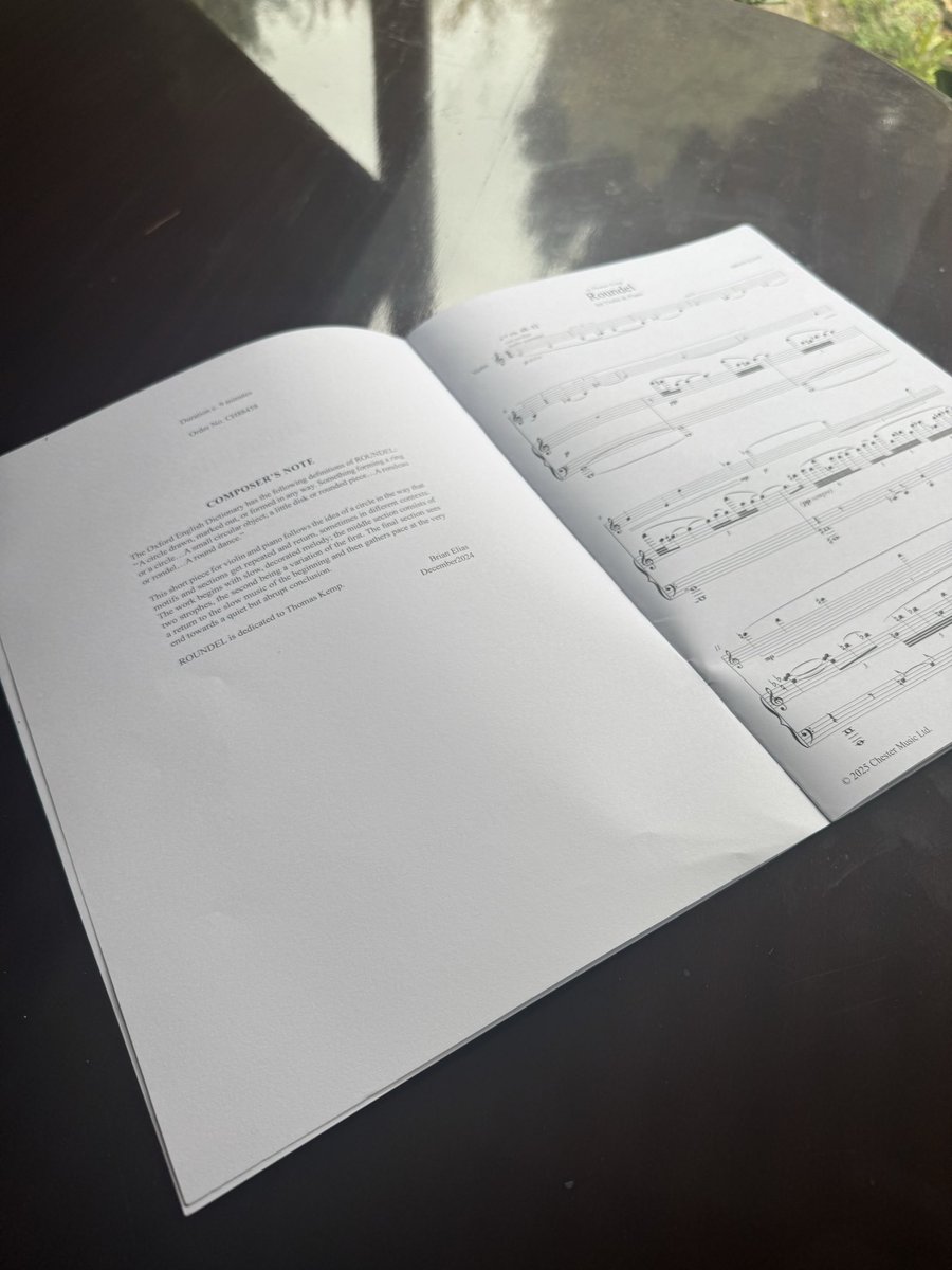 It was a great pleasure to premiere this fantastic piece by <a href="/Brianeliascomp/">Brian Elias</a> with the brilliant <a href="/WatkinsHuw/">Huw Watkins</a> earlier this Autumn. 

New music keeps us on our toes…🎵🎵🎵

<a href="/WMClassical/">Wise Music Classical</a> <a href="/wigmore_hall/">Wigmore Hall</a> <a href="/VWFndn/">Vaughan Williams Foundation</a> <a href="/musicatmalling/">music@malling</a> <a href="/IkonArtsMgmt/">Ikon Arts Management</a> <a href="/lauratear/">LT</a>