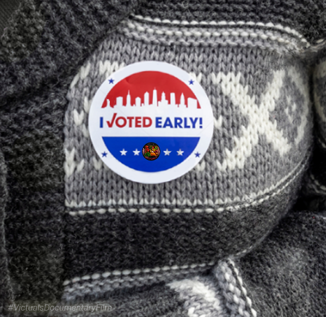 VICTUALS_Film's tweet photo. We DO realize this upcoming Election Day may not seem like one of those "big" ones. Yet, what happens LOCALLY can influence your life in ways you may not even imagine! This makes #VoteEarlyDay especially important...and, remember that there are NO "little" elections. YOUR vote counts!

#FarmersToFamiliesFoodBoxProgram #AwardWinningDocumentary #Farmers #PeopleOverPolitics #Victuals #Vittles #Film #FarmersToFamilies #FeedingPeople #Farming #FeedingAmerica #FoodInsecurity