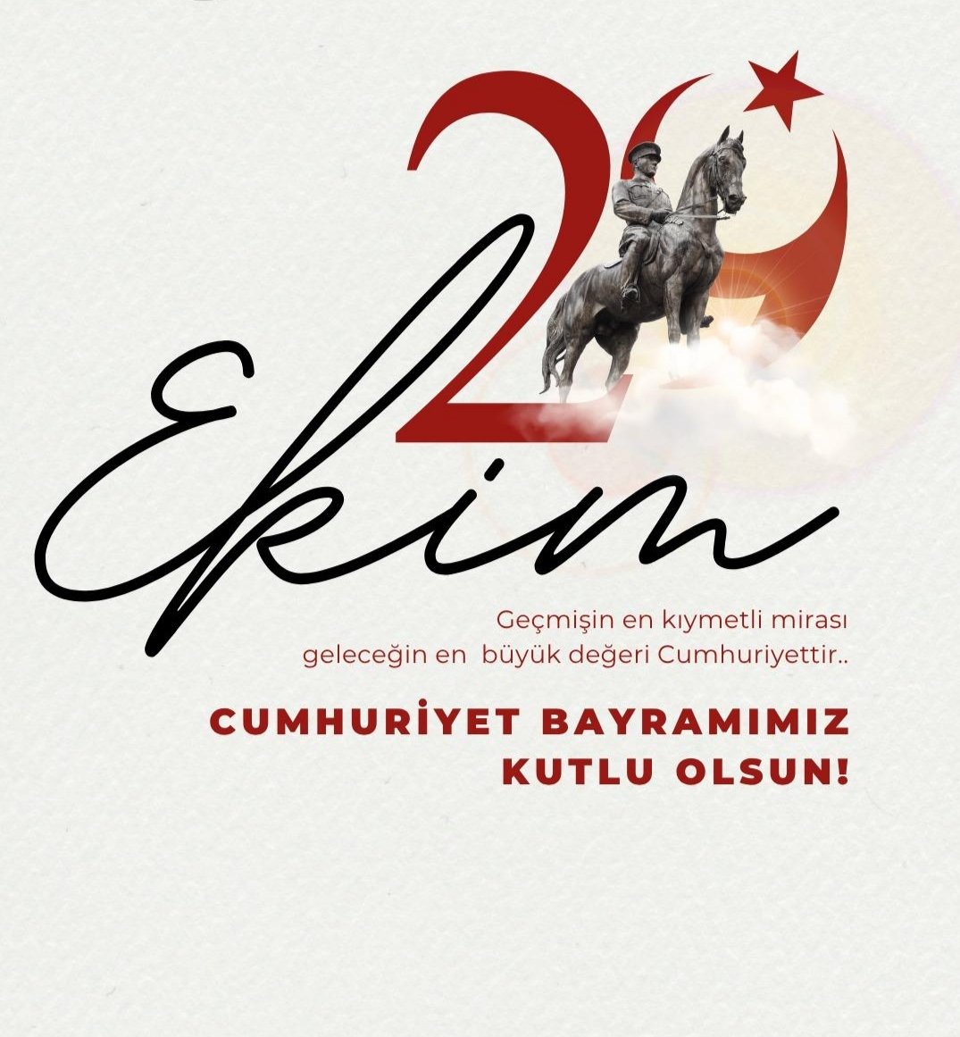 Cumhuriyetimizin 102. yılı kutlu olsun.
#29Ekim
#29Ekim1923
#CumhuriyetBayramı 
#Cumhuriyet