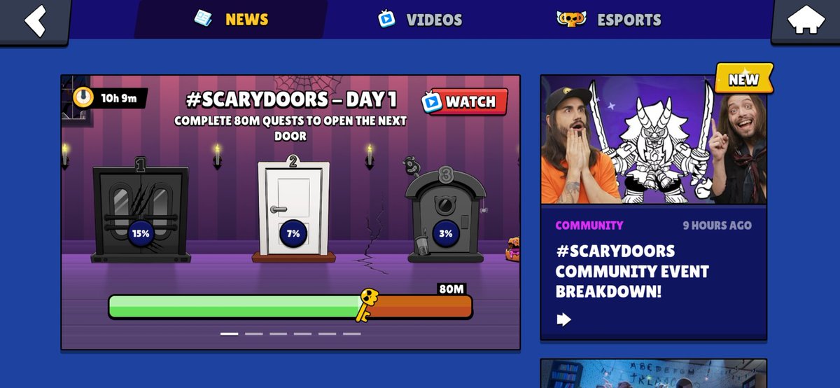 #ScaryDoors #BrawlStars