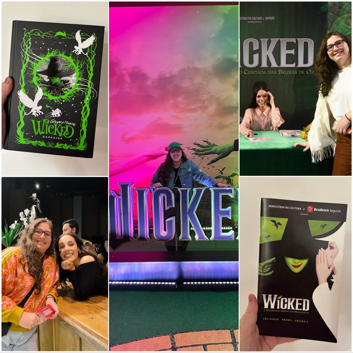 biiiacampoos's tweet photo. Me levem pra realizar um sonho verde e rosa!!! 🥹💚🩷

Assim como Oz, no no último vídeo trago EVIDÊNCIAS de depois de Wicked não houve mais silêncio na minha casa! Kkkk
OZ NÃO TEM MAIS PAZ!!
Sou fã desde 2016!

#EuNaPremiereDeWicked 
@wickedmusicalbr 
@UniversalPicsBr 
@tvglobo https://t.co/trHuFCyY5k
