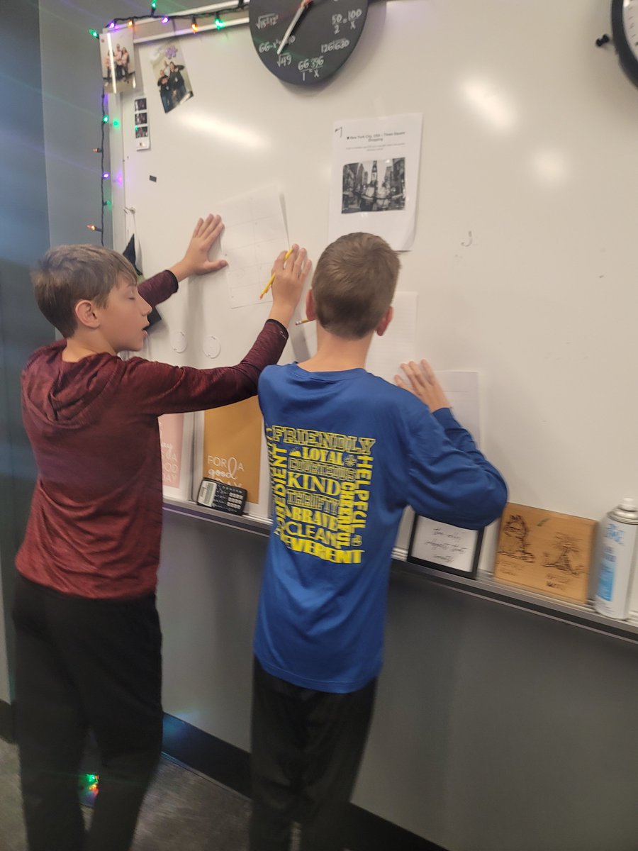 Rockingin307's tweet photo. Students @GreendaleLCSC racing around the room to solve real world percentage problems. https://t.co/rVFfFlKdhm