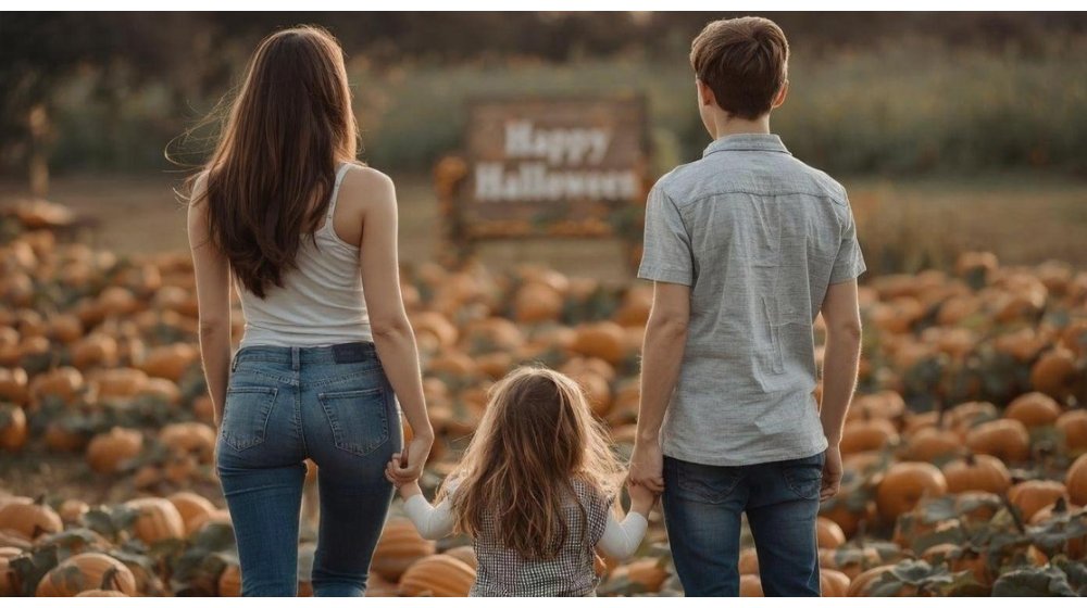 BGenoacity9002's tweet photo. Imagine Sam and Danny surprising Scout with a visit to the pumpkin patch. #RandomScenarios #WhyCantWeHaveNiceThings #Halloween https://t.co/Z4aJVzya0i