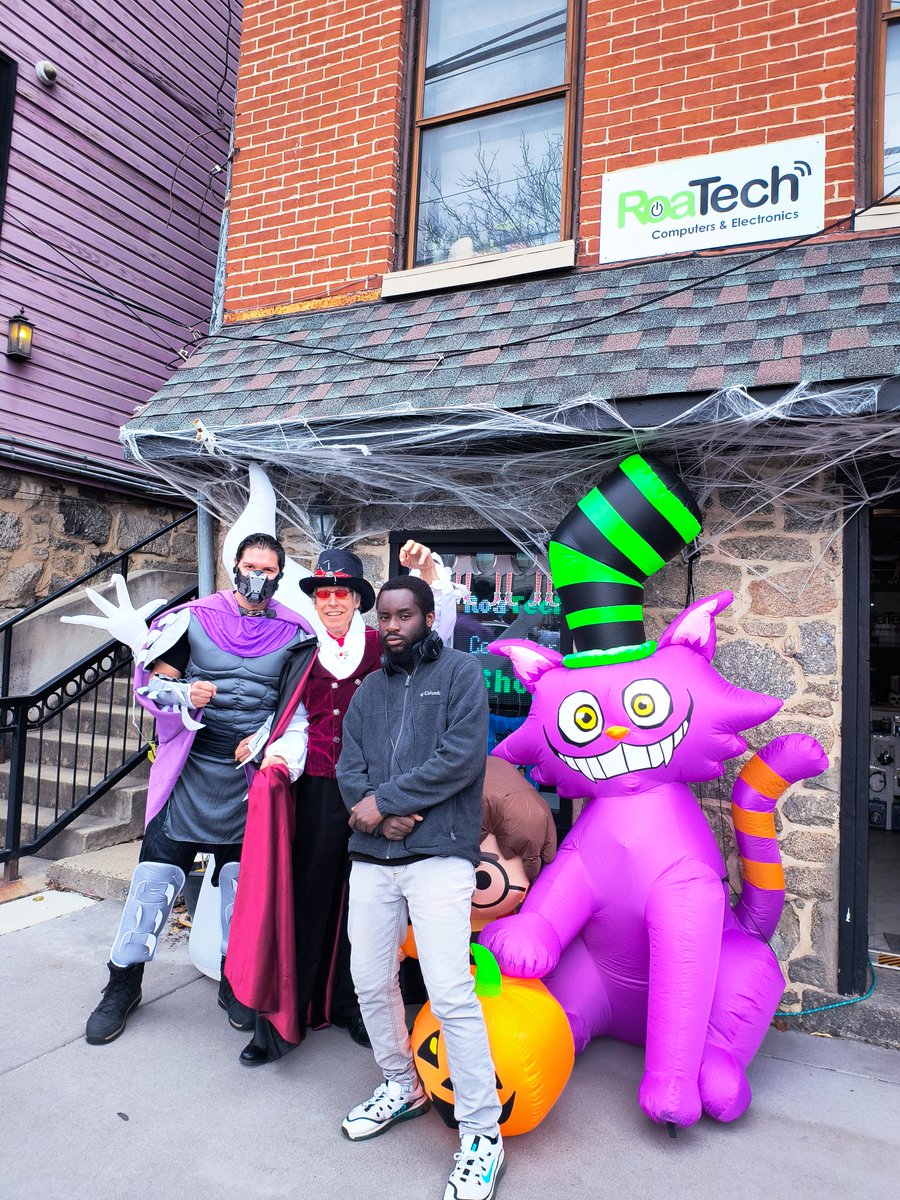 _RoaTech's tweet photo. You are invited to come for our annual "Trick or Treat on Main Street Event" in Old Ellicott City, MD, on October 31st, between 4pm and 6pm. 
This is the time to show off your creativity; come and join us! Costumes, candies, and spookiness are waiting for you.
#roatech
#halloween https://t.co/aD7iXdoeDv