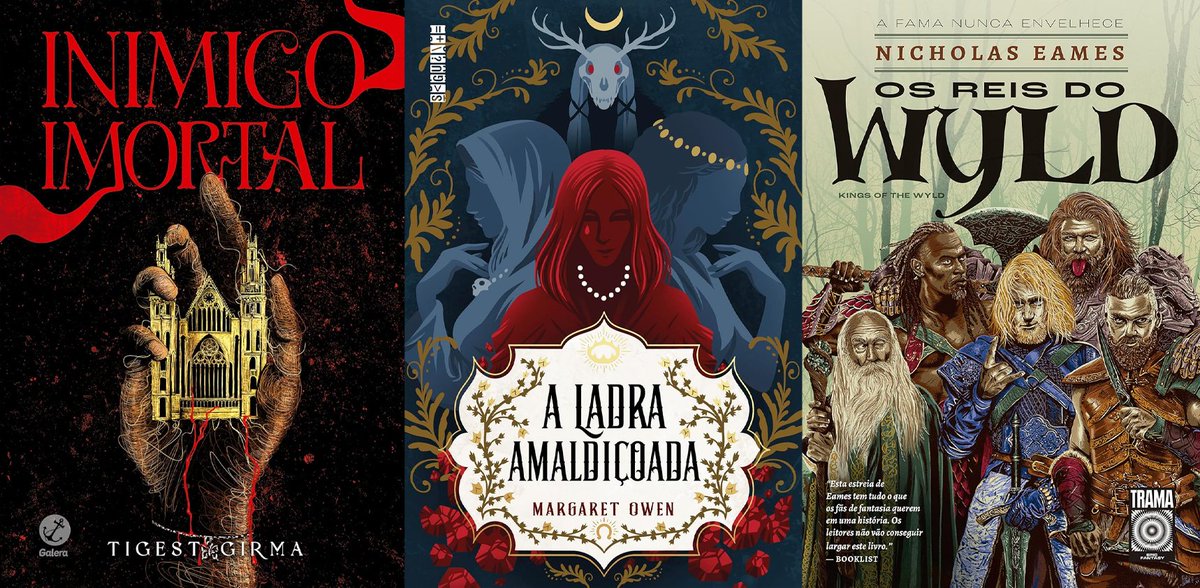 42Clube's tweet image. 🎃 E-books mais vendidos aqui:

📚 Inimigo imortal (568 pgs)
💷 R$5,90
🛒 amzn.to/3JtBtTF

📚 A ladra amaldiçoada (607 pgs)
💷 R$3,37!!
🛒 amzn.to/4noARN1

📚 Os reis do Wyld (587 pgs)
💷 R$8,00
🛒 amzn.to/3J5bDFG

• Oferta Amazon por tempo limitado.