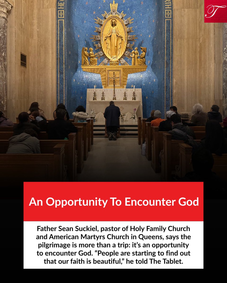 TabletNewspaper's tweet photo. It was a record-breaking weekend for pilgrims from the @BrooklynDiocese, reports @AlexandraMoyen: nearly 4,000 people from Brooklyn and Queens journeyed @MarysShrine as part of a bi-annual pilgrimage.
FULL STORY FROM THE TABLET AND @CurrentsNews: https://t.co/cDjWkqjELP https://t.co/OG3E57Ao4k