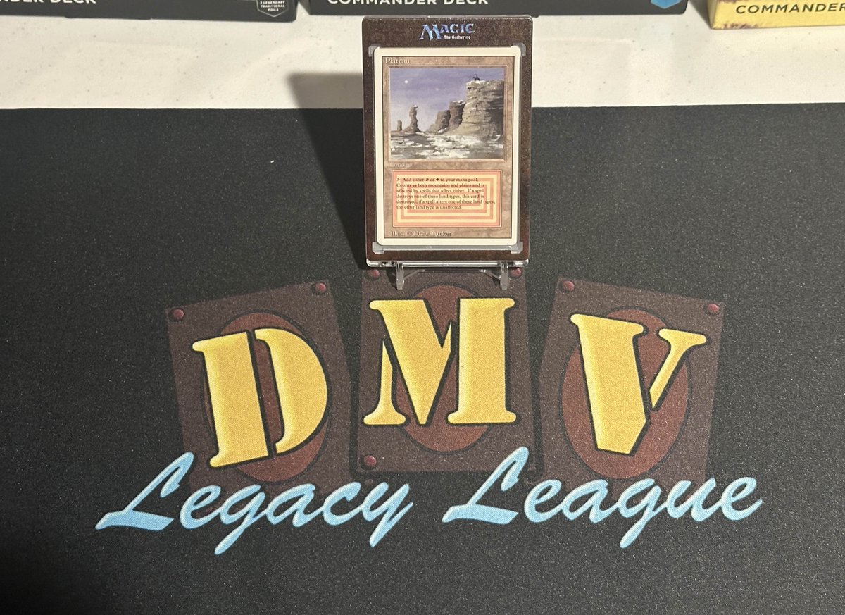 New raffle is up!

Get a chance to win this wonderful Revised Plateau by donating in the link below!

Graciously donated by <a href="/Eureka22422_MTG/">Michael Reed</a> and the <a href="/Legacysmalltalk/">Legacy Small Talk</a> Podcast

tinyurl.com/DMVRaffle